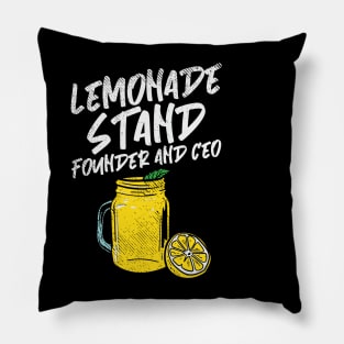 Lemonade Stand Founder And Ceo Pillow