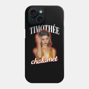 Timothee Chalamet ~ Natalia Dyer cursed Phone Case
