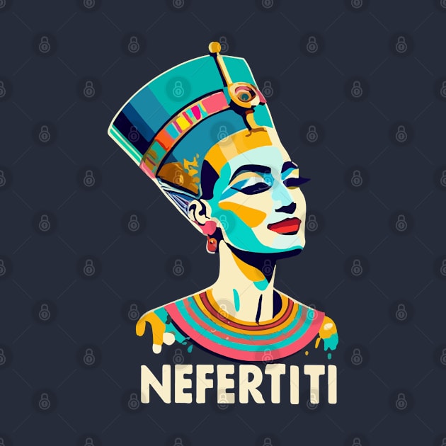 Nefertiti's Hilarious Highness by CatCoconut-Art