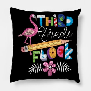 Third Grade Flock Pillow