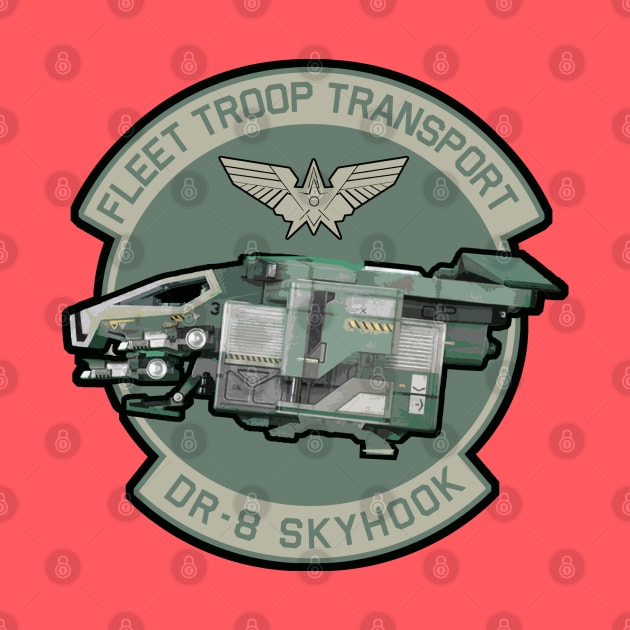 Starship Troopers Fleet Transport Patch by PopCultureShirts