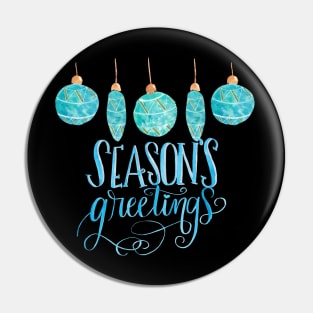 season´s greetings Pin