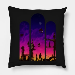 Sweet sunset (dark) Pillow