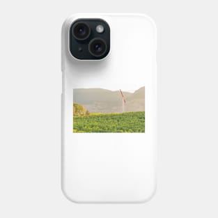 Okanagan Valley Summer Vineyard View Phone Case