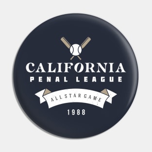 California Penal League All Star Game 1988 Pin