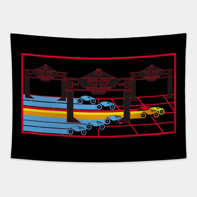 On the Run Tapestry by HellraiserDesigns