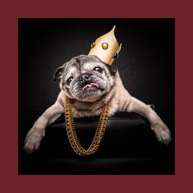 Pug King by TheAnchorLife