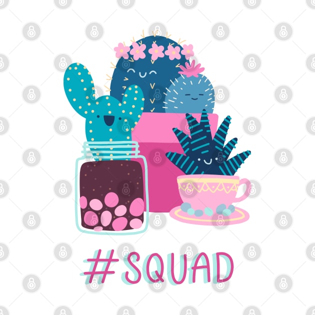 Cactus Squad by Abbilaura