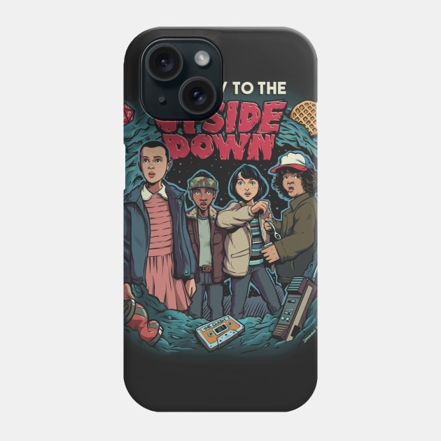 Journey To The Upside Down Phone Case by DonovanAlex