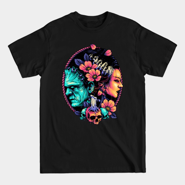 The Monster Couple - Horror - T-Shirt