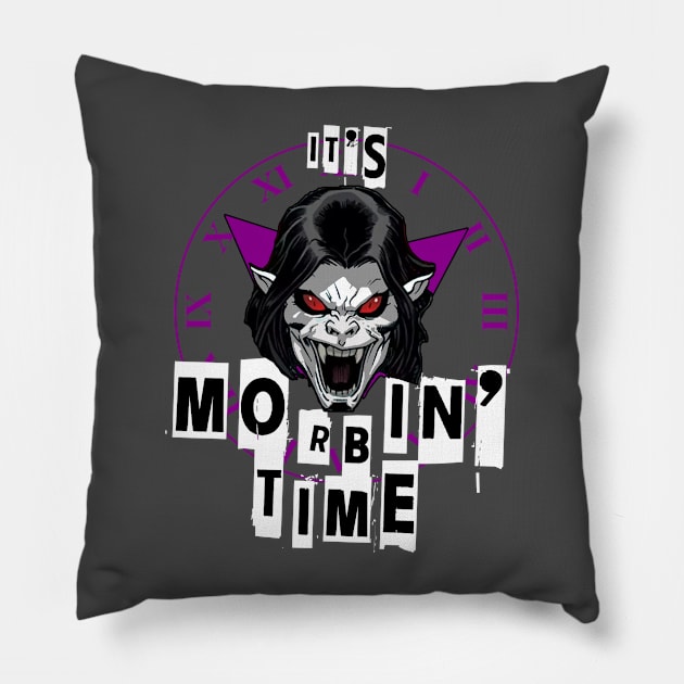 Morbin' Time Pillow by ComicBook Clique