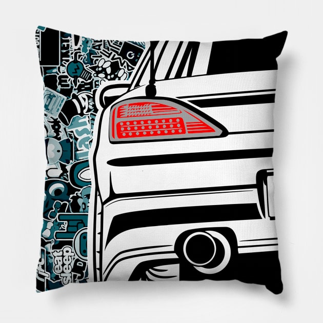 Silvia S15 Pillow by gaplexio