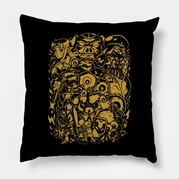 Legendaries Pillow by Pixeleyebat