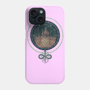 fading dahlia Phone Case