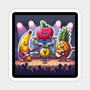 Funny Fruits Singing Magnet