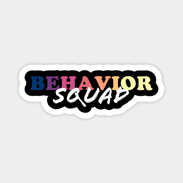 behavior squad Magnet by GosokanKelambu