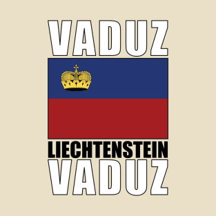 Flag of Liechtenstein T-Shirt