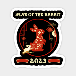 Year of the Rabbit 2023 Chinese New Year Magnet