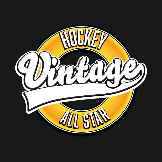 Hockey Vintage All Star logo by nickemporium1