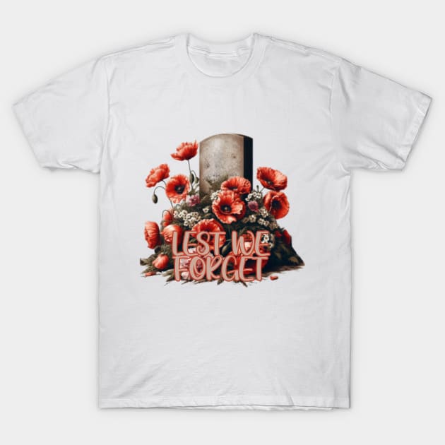 Discover Remembrance Day: Lest We Forget - Remembrance Day - T-Shirt