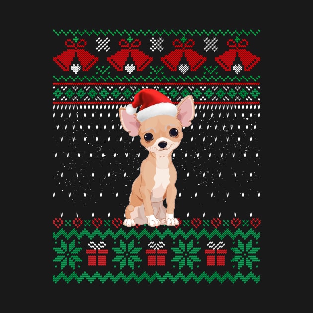 Chihuahua Dog Lover Ugly Christmas Sweater Xmas Gift Family by Maccita