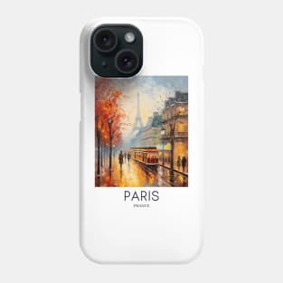 An Impressionist Painting of Paris - France Phone Case