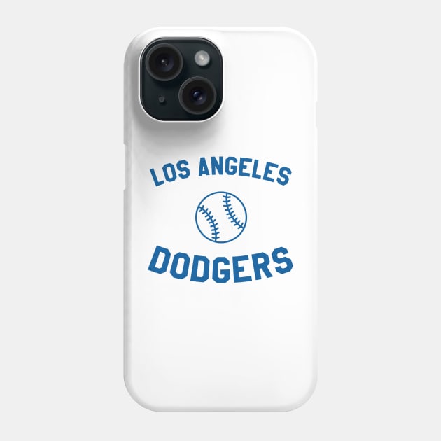 dodgers baseball Phone Case by GS