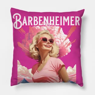 Barbenheimer Pillow