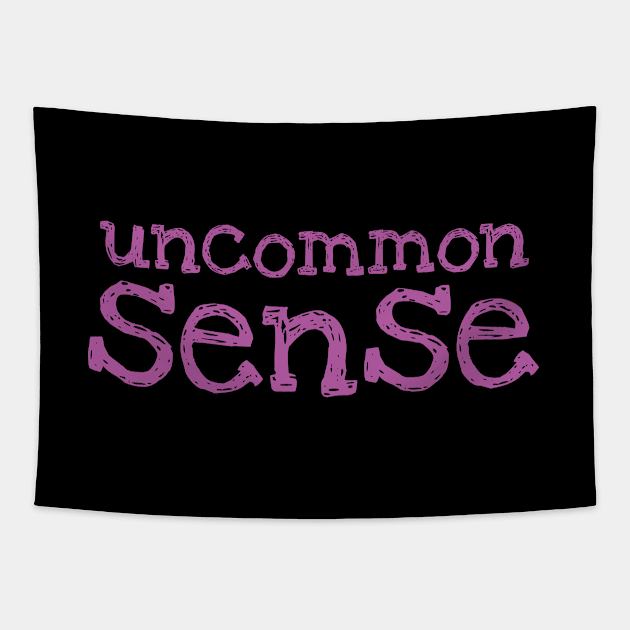 Uncommon Sense Tapestry by NeverDrewBefore