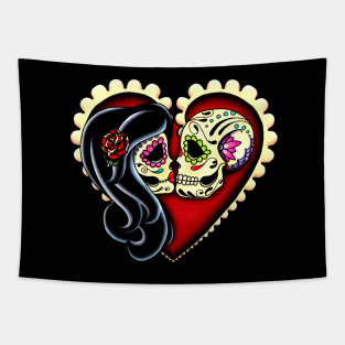 day of the dead tapestries