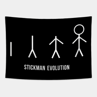 Stickman Evolution Tapestry