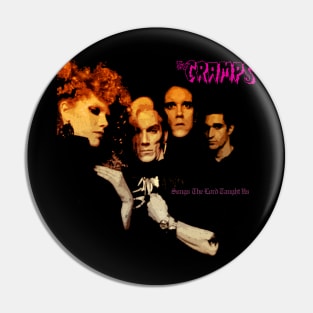 Psychobilly Stomp The Cramps Infectious Beats Tee Pin