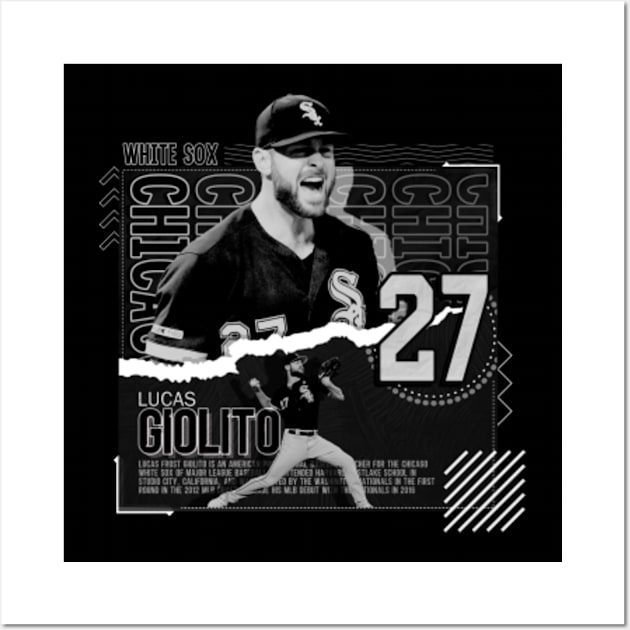  Lucas Giolito Chicago White Sox Poster Print, Baseball