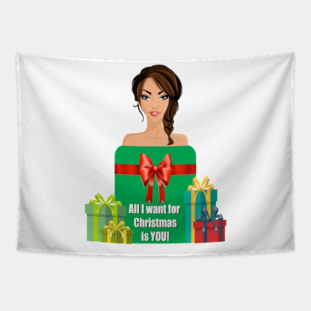 All I want for Christmas is YOU Tapestry by ninasilver