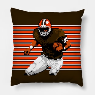 Cleveland Pixel Running Back Pillow