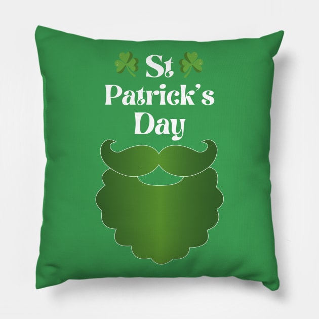 St Patricks Day Pillow by MisaMarket