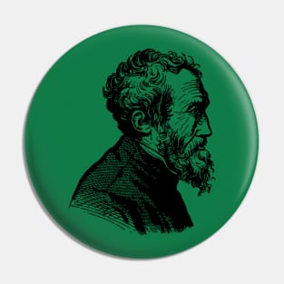 Michelangelo in black and white Pin