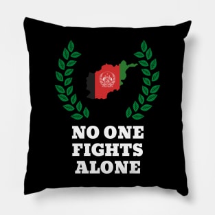 No One Fights Alone Pillow