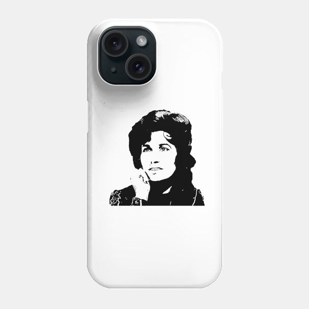 Loretta Lynn Phone Case by M.Y