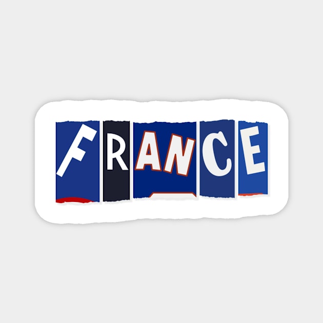 Allez Les Bleus Magnet by scotmccormack