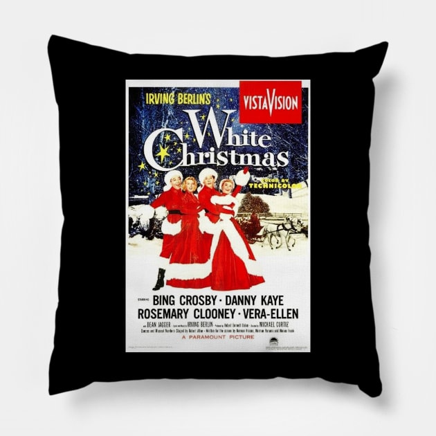 White Christmas Memories Pillow by Jely678