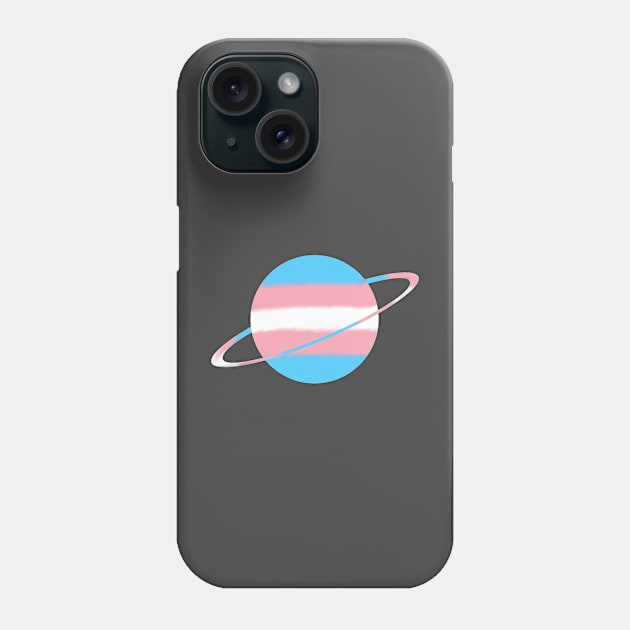 Trans Pride Planet Phone Case by Empcaesar