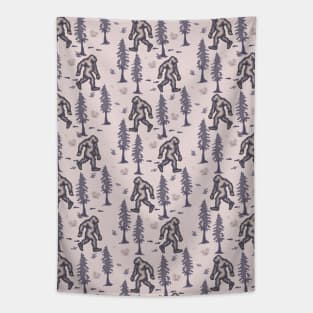 Bigfoot All Over Print Tapestry