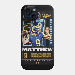 Matthew Stafford 9 Phone Case