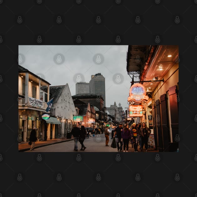 Bourbon Street in New Orleans by LindsayVaughn