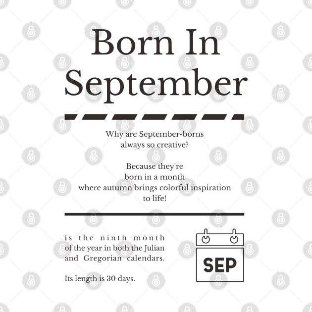 Born in September by miverlab