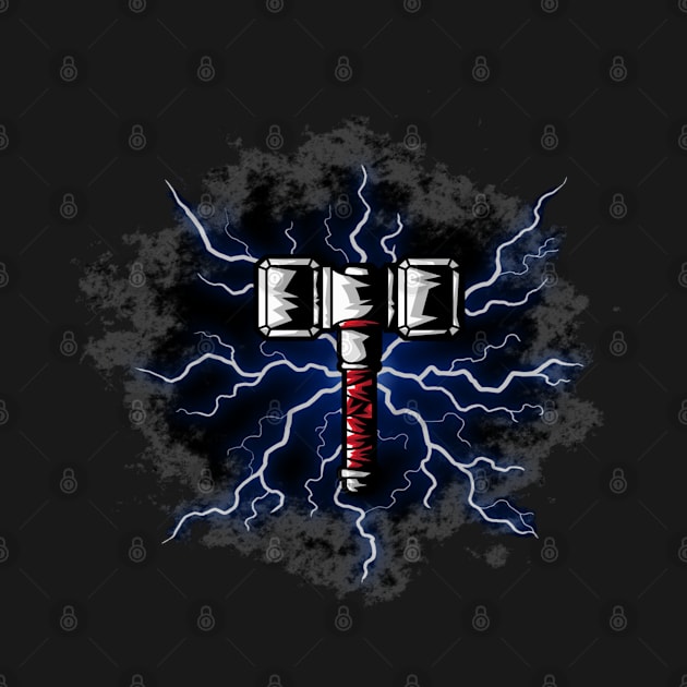 Thor hammer incoming by TeeProDesigns