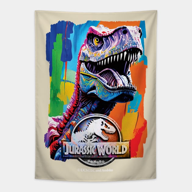 Roaring T-Rex | Jurassic World Tapestry by TMBTM