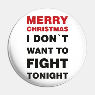 MARRY CHRISTMAS Pin