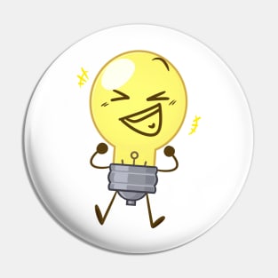 Lightbulb Inanimate Insanity Pin